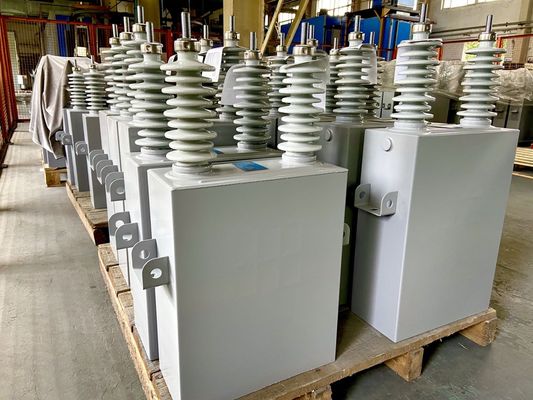 عامل الطاقة المسمى 0 8 بنك مكثف الجهد العالي 1000A 1000kVAR